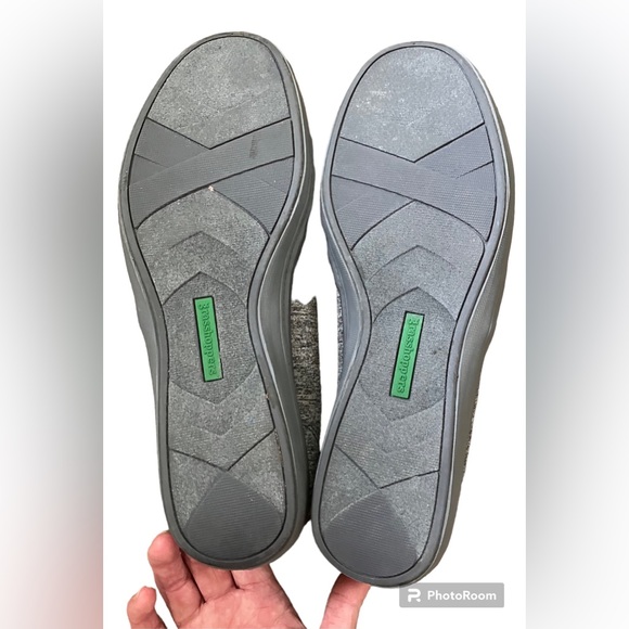 Grasshopper Womens Grey Slip on Shoes - Picture 3 of 5